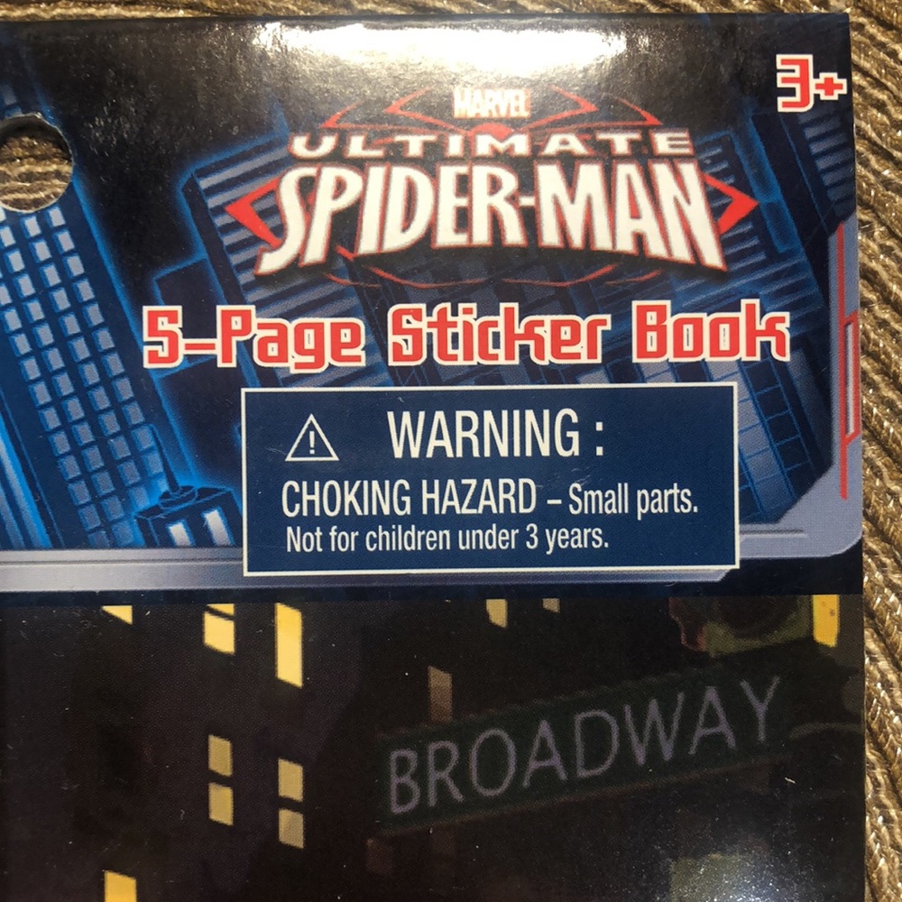 Spider-Man 5-Page Sticker Book - Picture 2 of 3